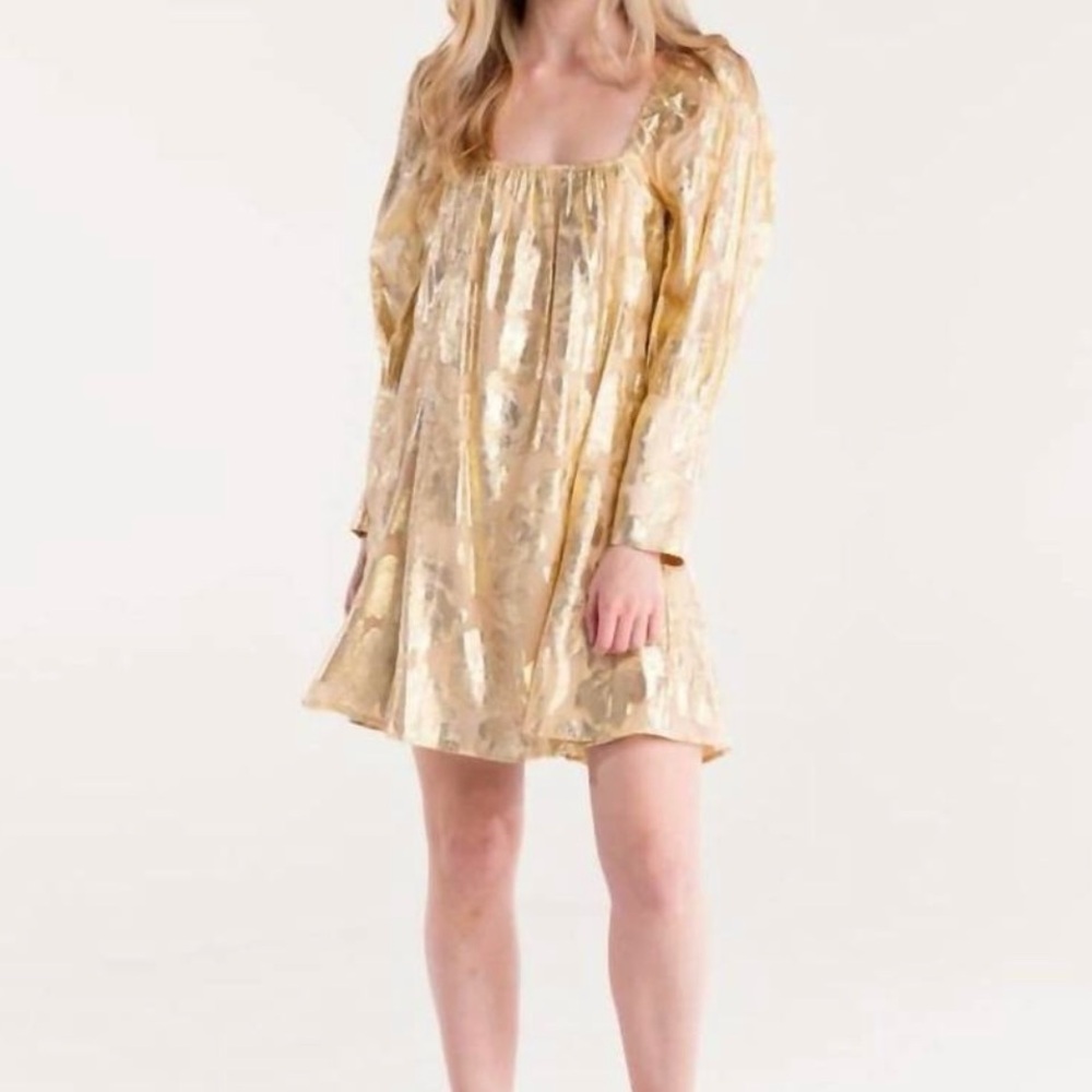 S’Edge gold pixie dress
